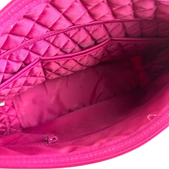 Vera Bradley Stamped Paisley Bag "On the Go" Pink Quilted Purse NWOT - Picture 6 of 11